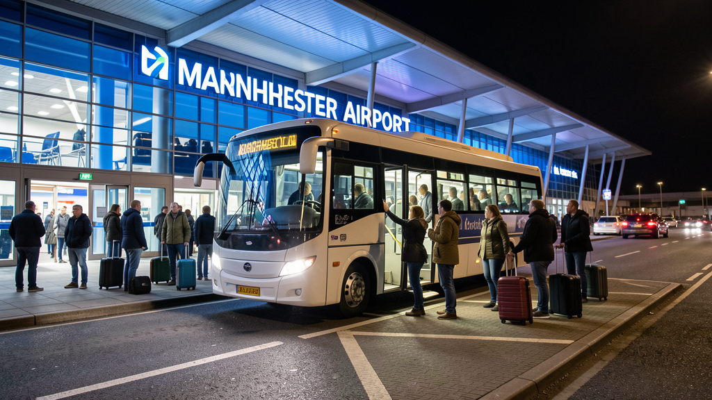 late night manchester airport transfer